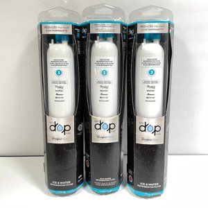 LOT of THREE GENUINE Whirlpool Everydrop "3" Ice & Water Filters - EDR3RXD1B